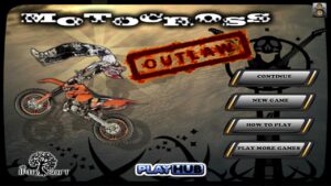 Motocross Outlaw (Flash Game) Full Gameplay Playthrough All Levels