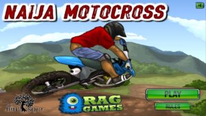 Naija Motocross (Flash Game) Full Gameplay Playthrough All Levels