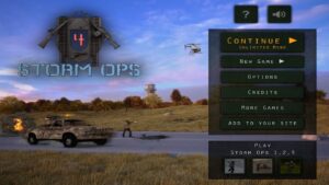 Storm Ops 4 (Flash Game) Full Gameplay Playthrough All Days 1-35