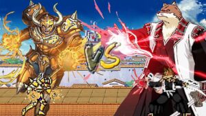Taurus Aldebaran Vs Komamura (Saint Seiya vs Bleach)
