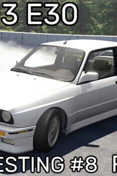 BeamNG.Drive 1987 BMW M3 E30 Crash Testing #8 (Remake)