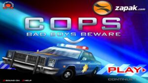 Cops Bad Boys Beware (Shockwave Game) Full Gameplay Playthrough All Levels
