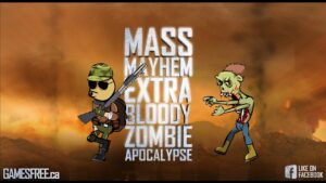 Mass Mayhem Zombie Apocalypse – (Flash Game) Full Gameplay Playthrough